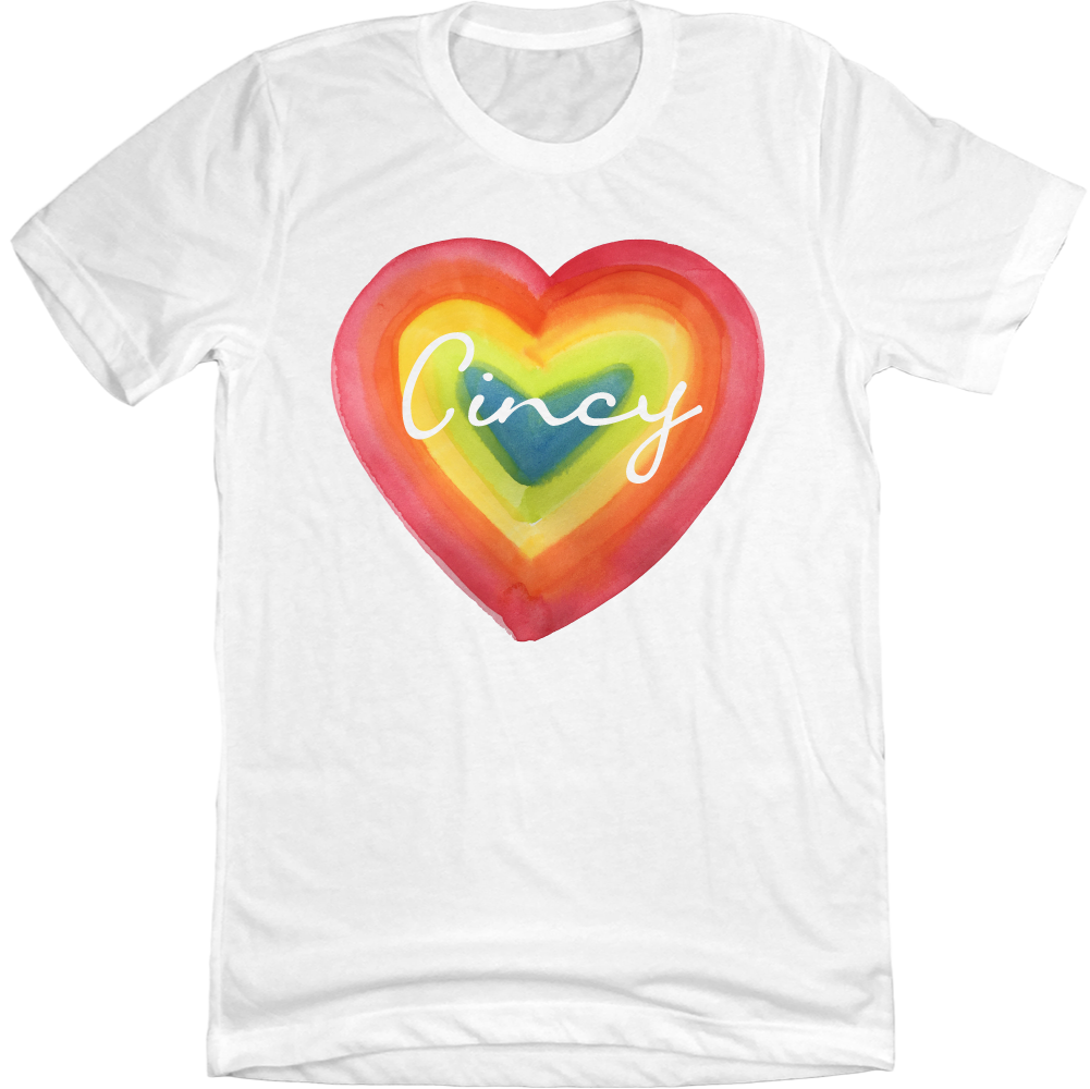 pride heart t shirt