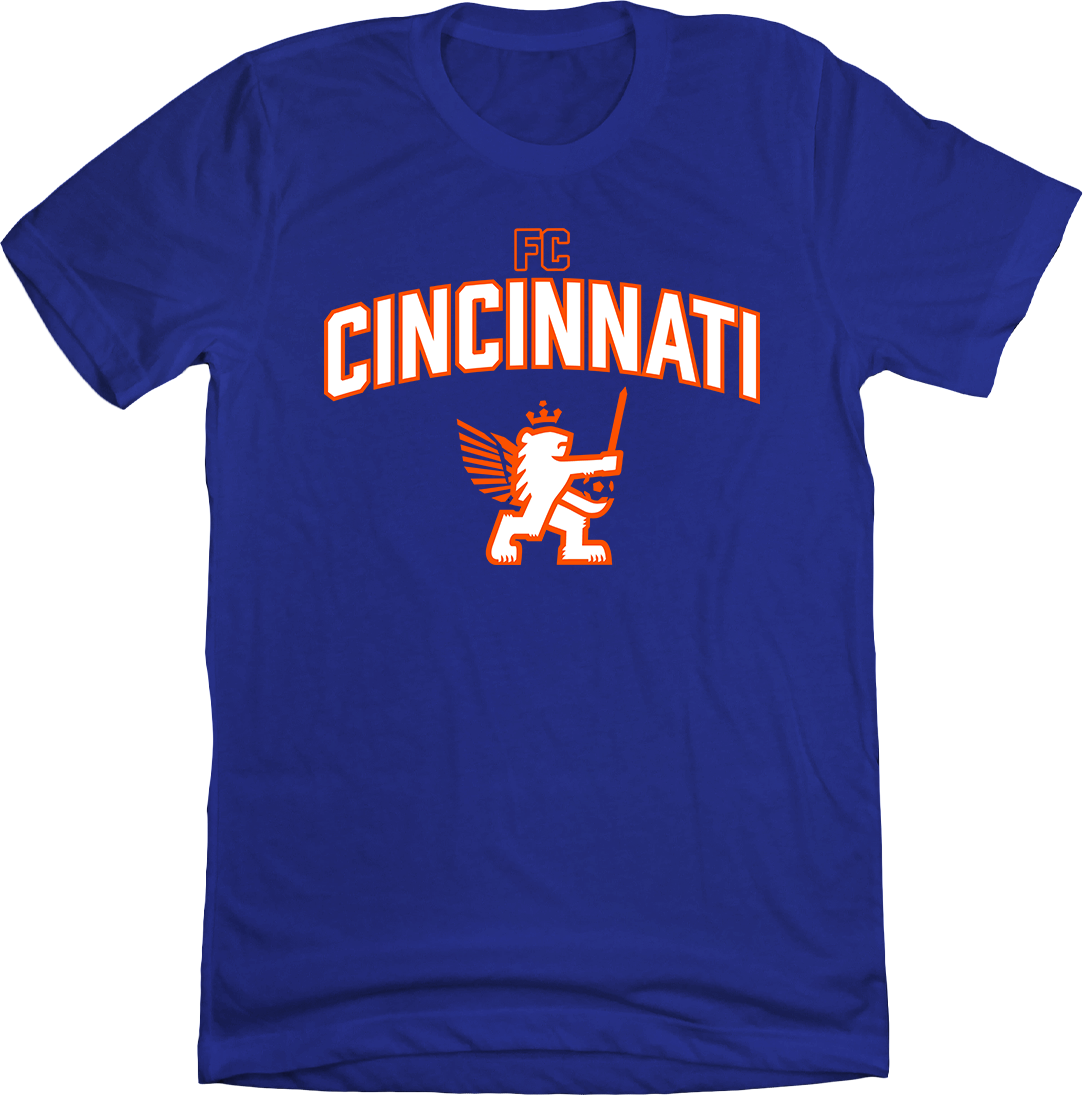 FC Cincinnati Retro Knifey Lion Arch