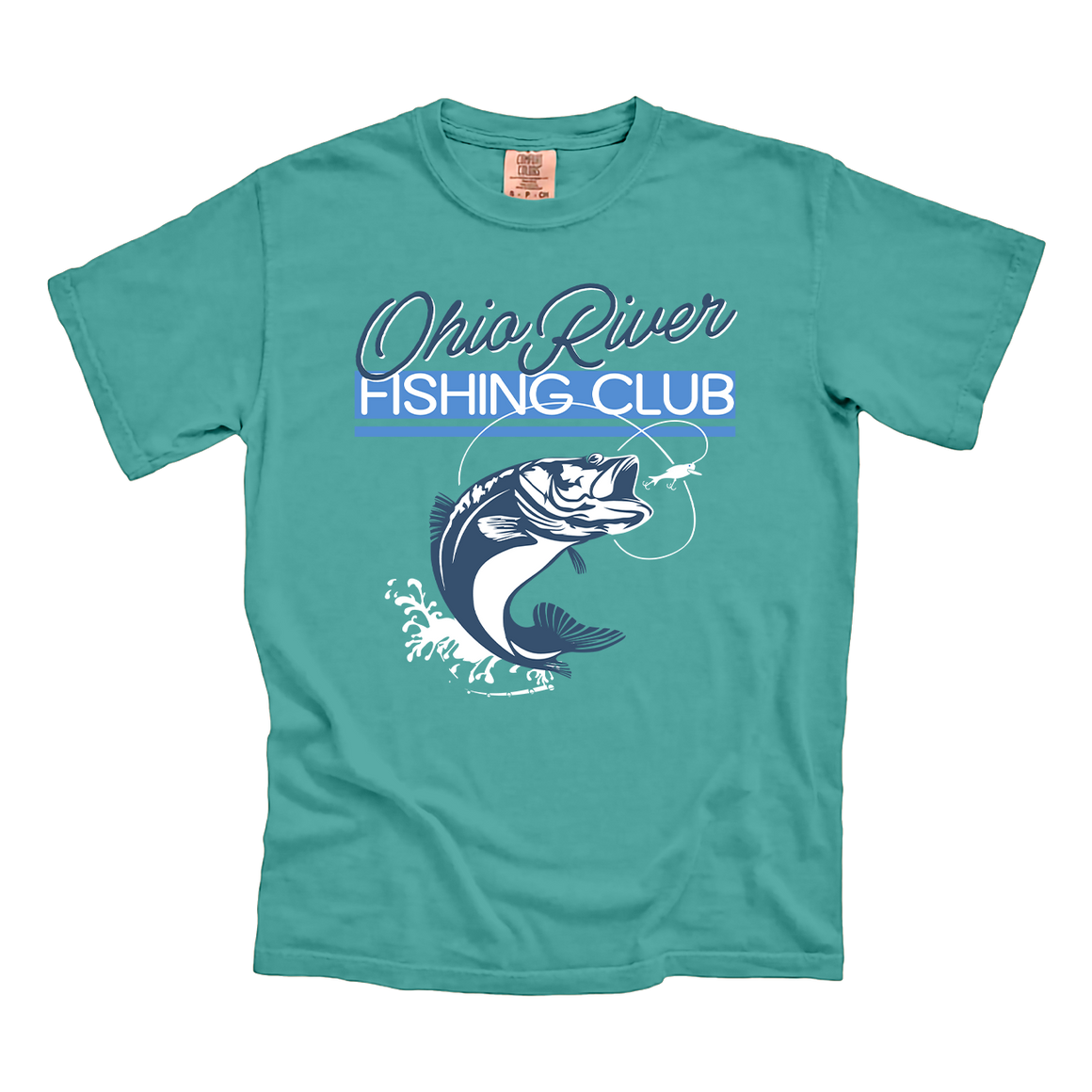 Ohio River Fishing Club Comfort Colors Tee