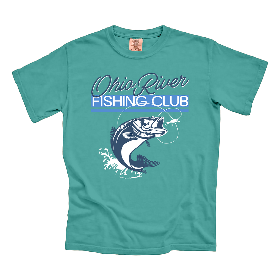Ohio River Fishing Club Comfort Colors Tee