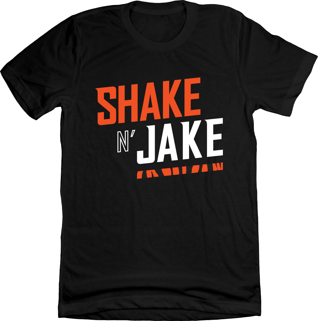 Shake and Jake Black T-shirt Cincy Shirts