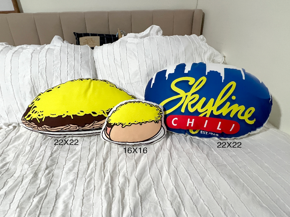 Skyline Cheese Coney Pillow