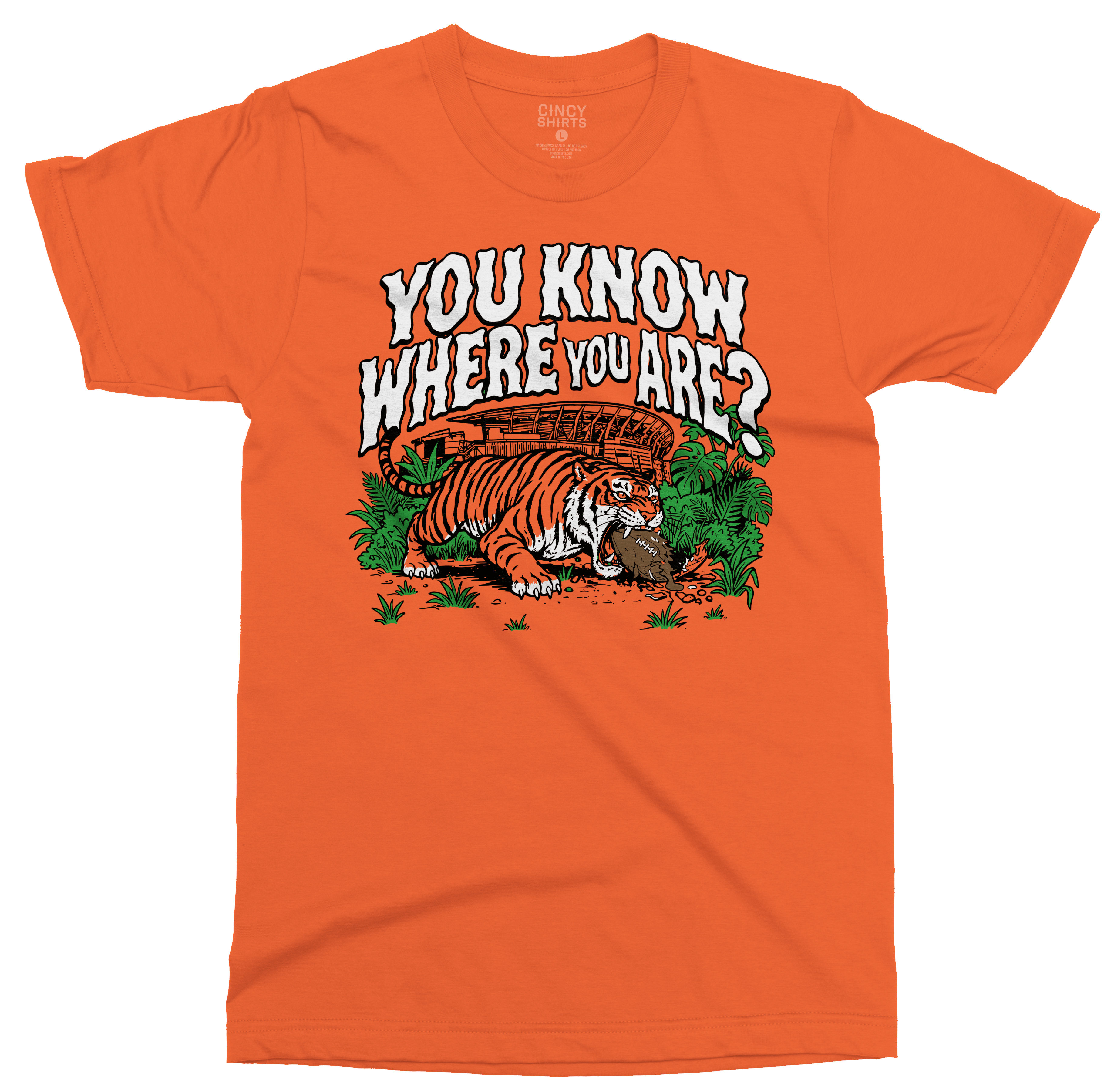 Youre In The Jungle Baby Tiger Tee