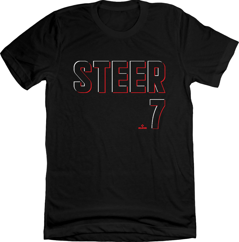 Spencer Steer Cincy Uni-Tee black T-shirt Cincy Shirts