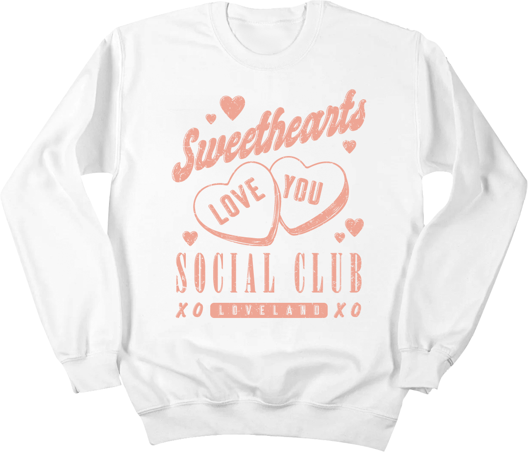 Sweethearts Social Club | Valentines Day | Cincy Shirts
