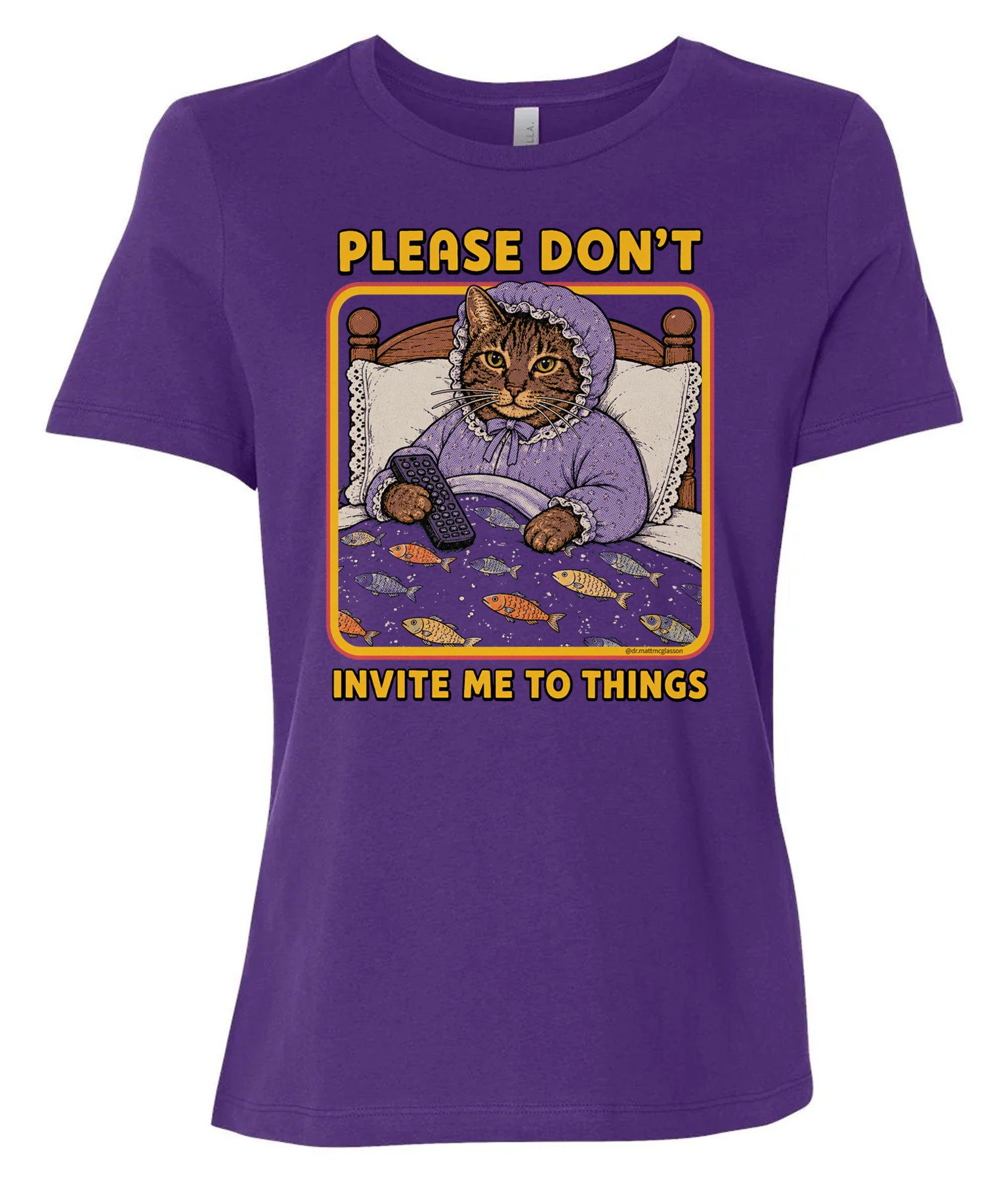 Nuggie "Please Don't Invite Me To Things" T-Shirt