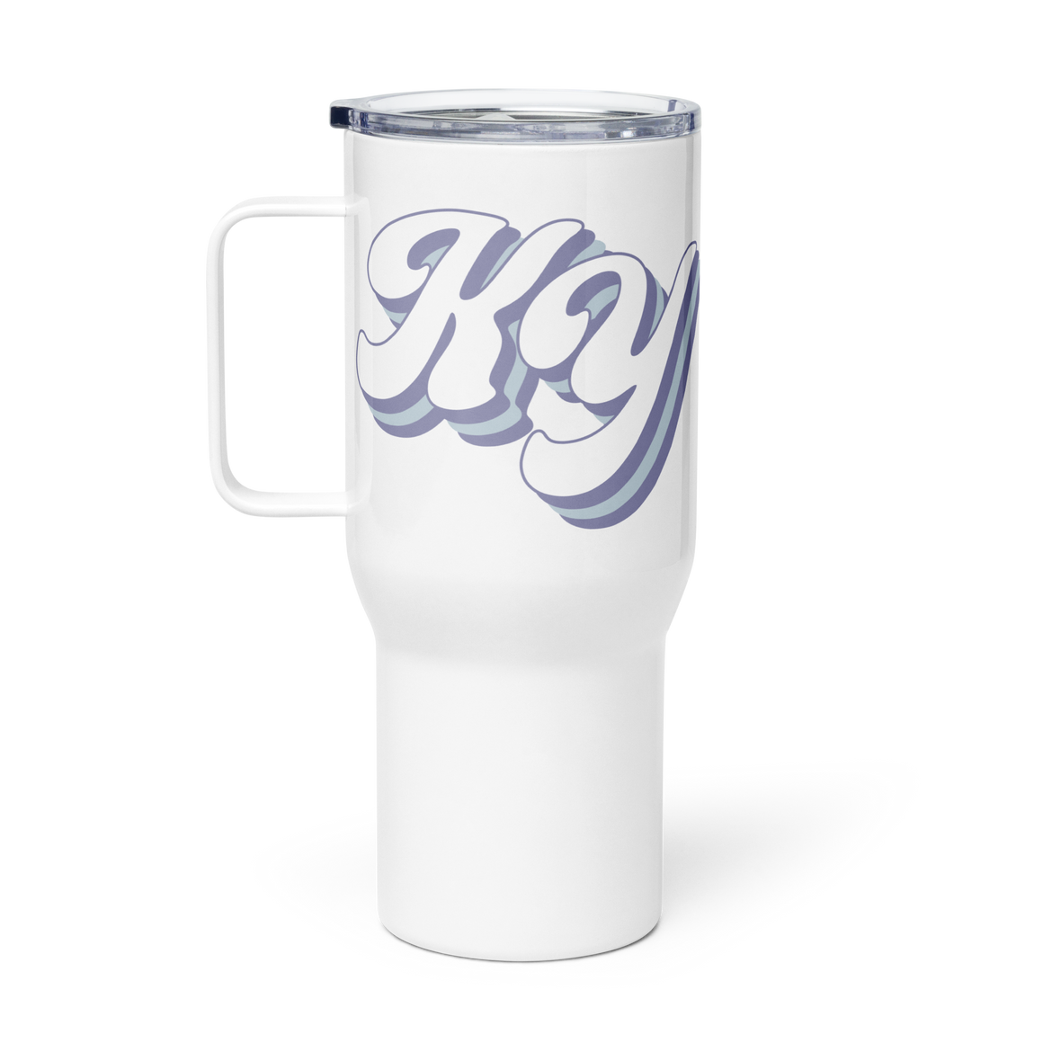 Retro KY Travel Mug with Handle