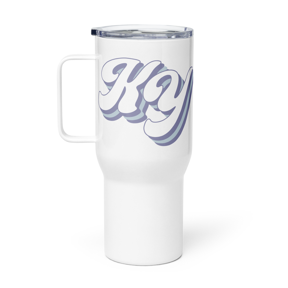 Retro KY Travel Mug with Handle