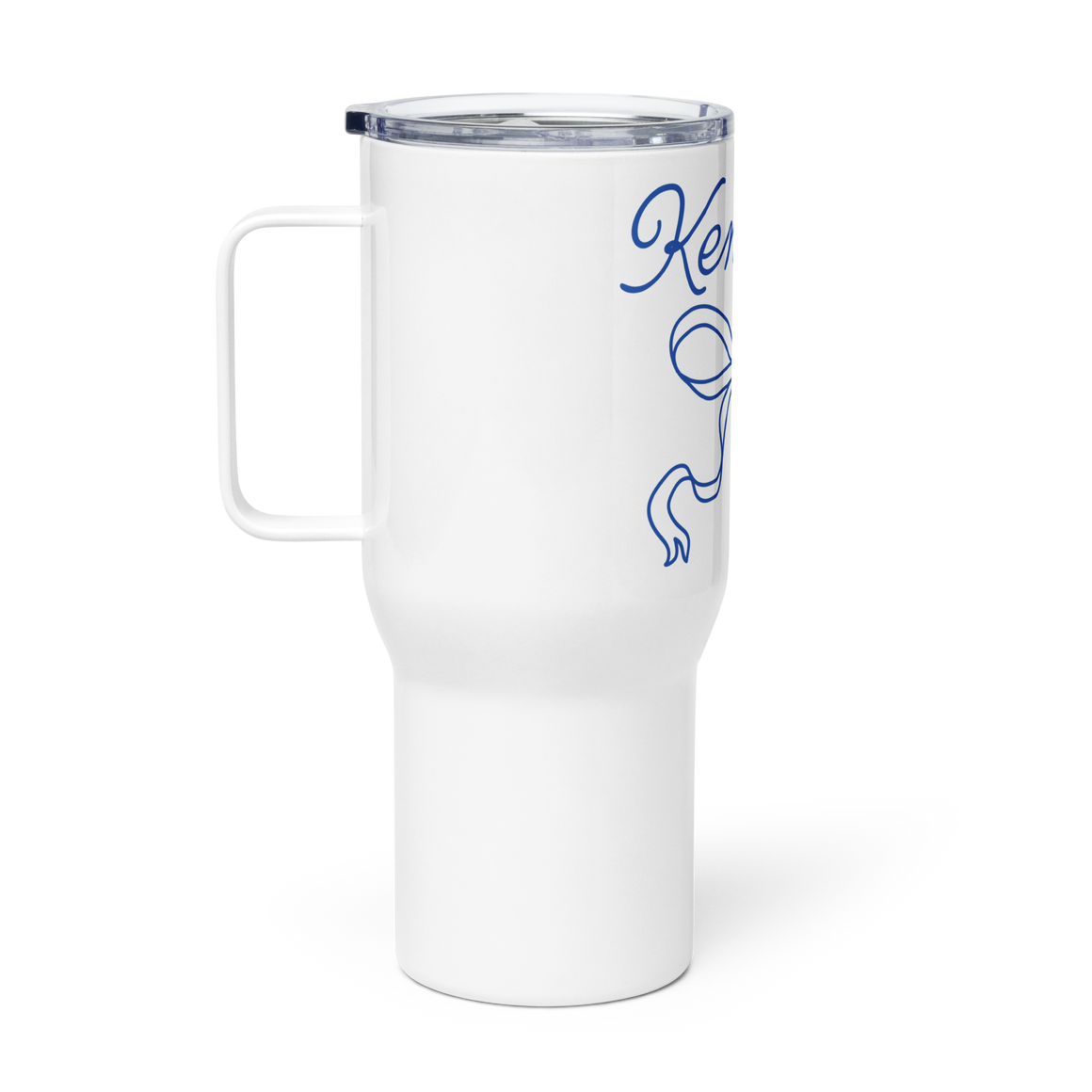 Kentucky Bow Travel Mug with Handle