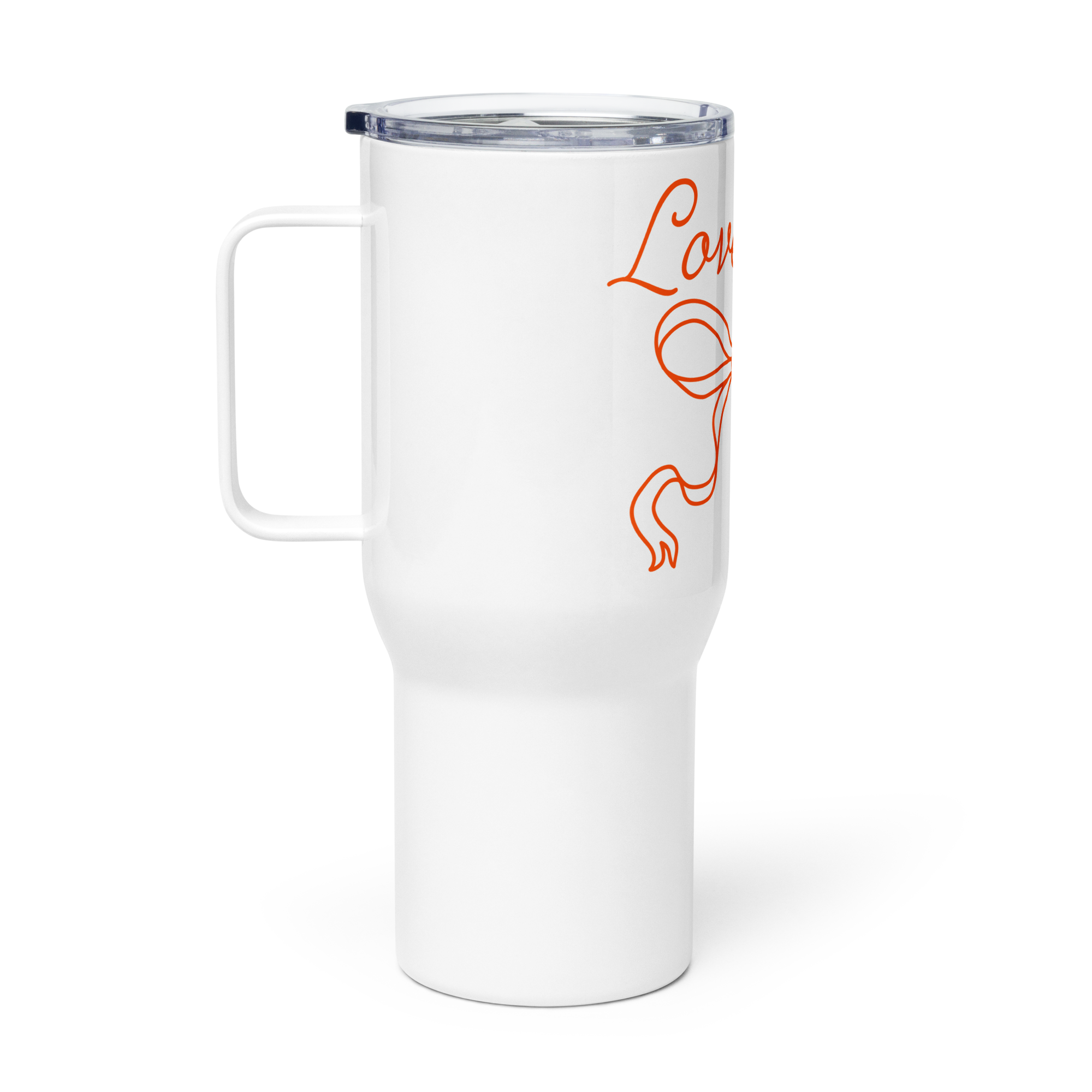 Loveland Bow Travel Mug with Handle