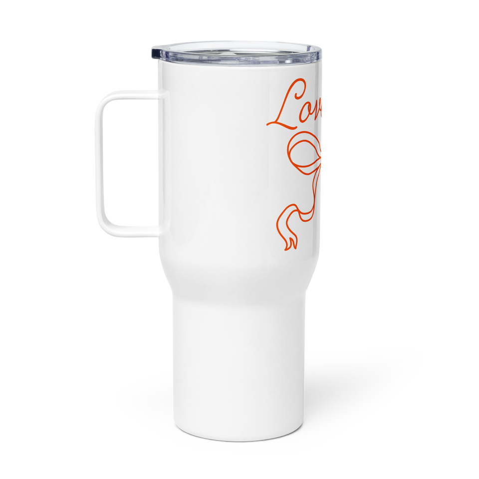 Loveland Bow Travel Mug with Handle