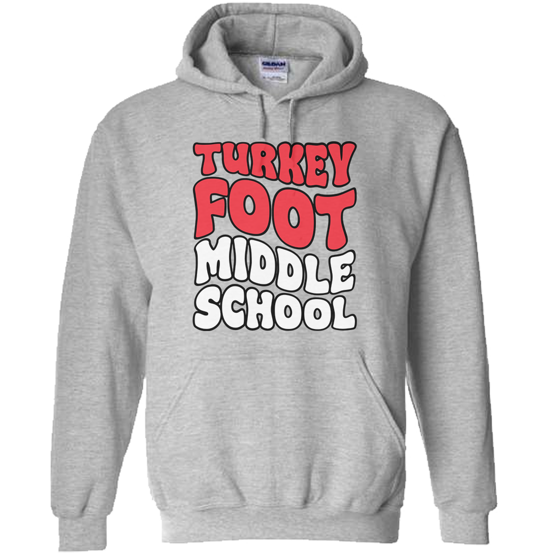 Turkey Foot Middle School Curved Text