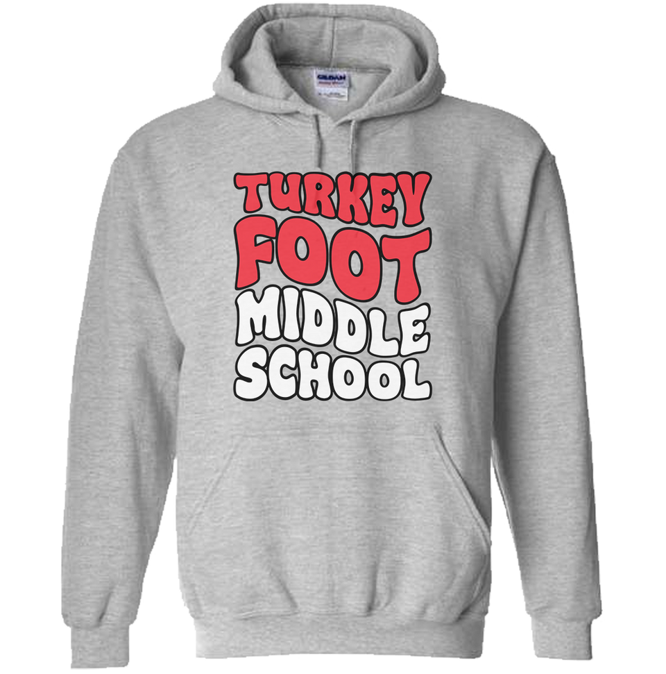 Turkey Foot Middle School Curved Text