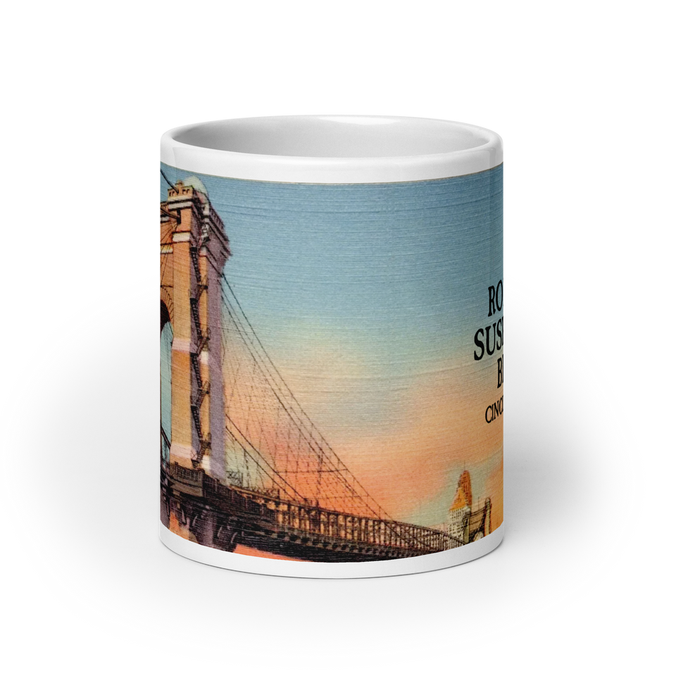 Roebling Bridge 20oz Mug