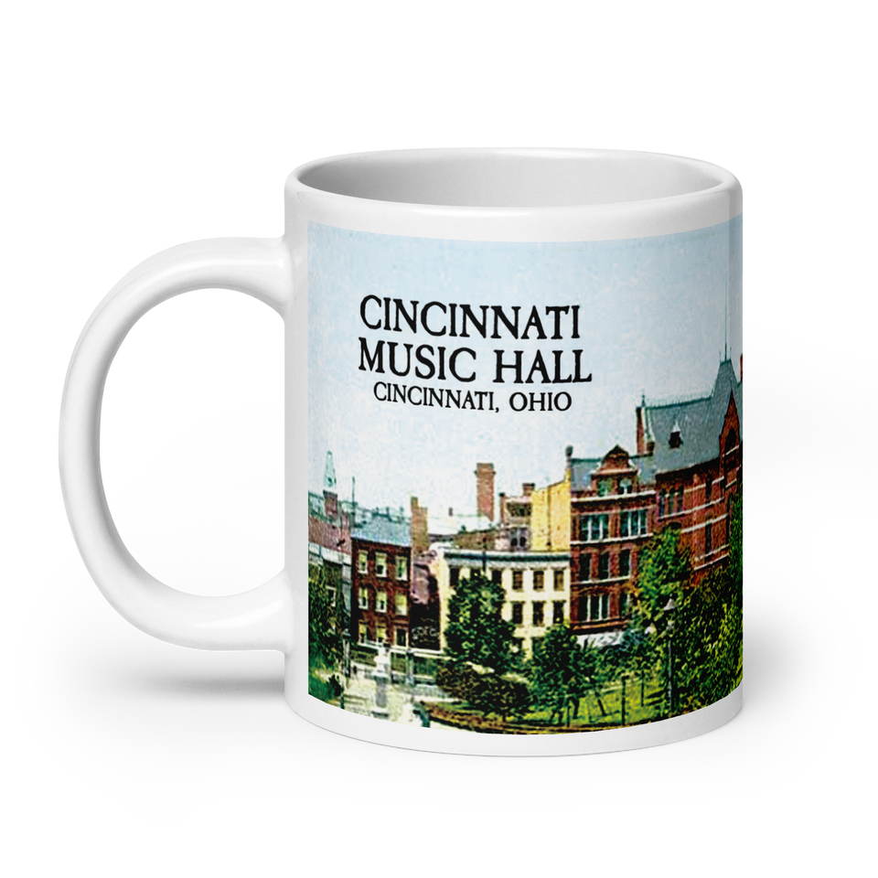 Cincinnati Music Hall Mug 20oz