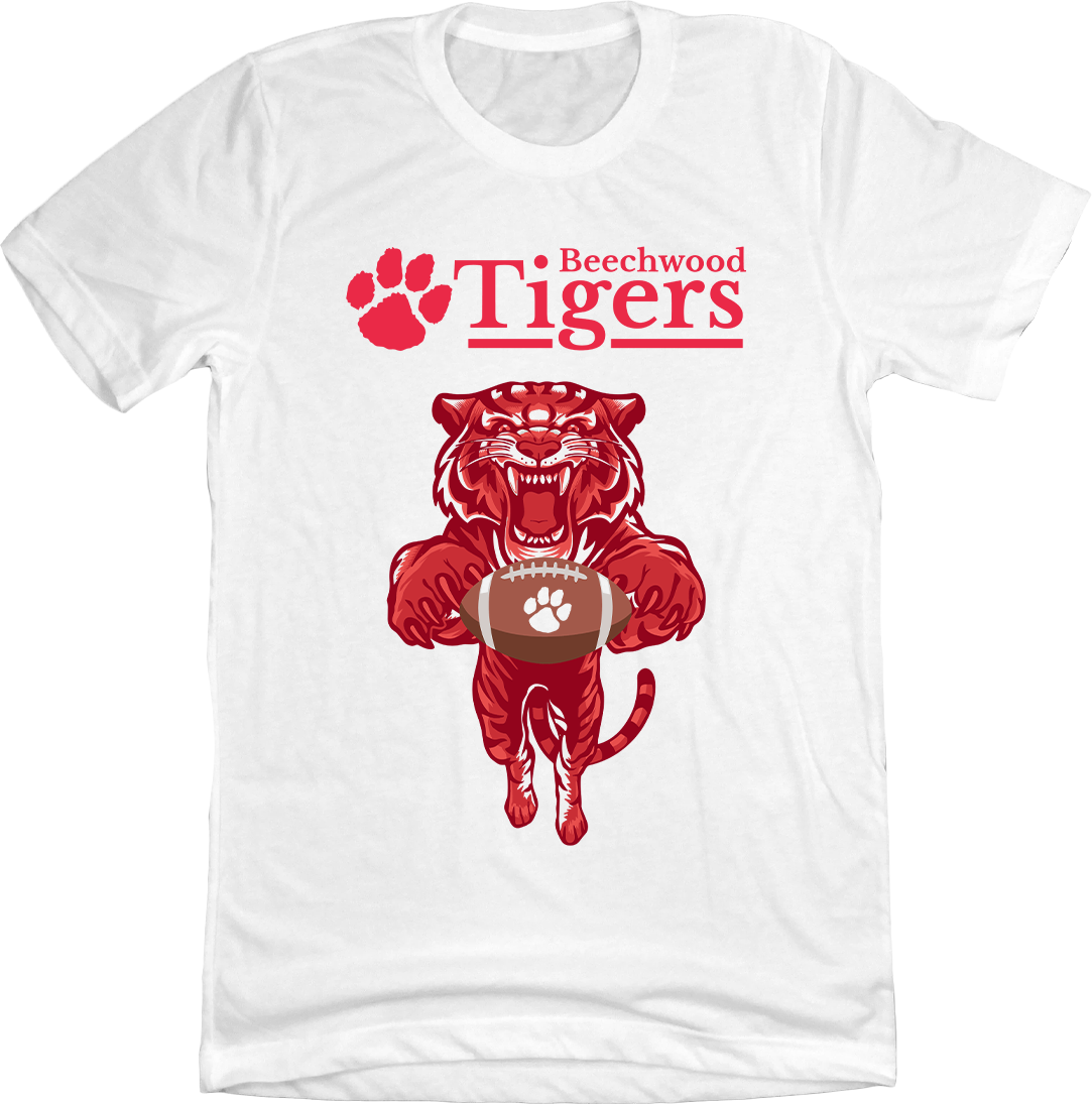 Beechwood Tigers Leaping Tiger Football