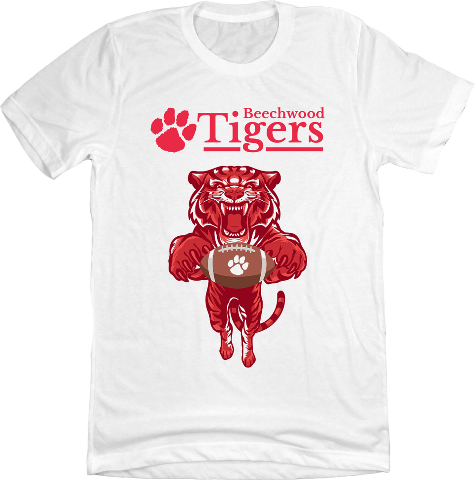 Beechwood Tigers Leaping Tiger Football