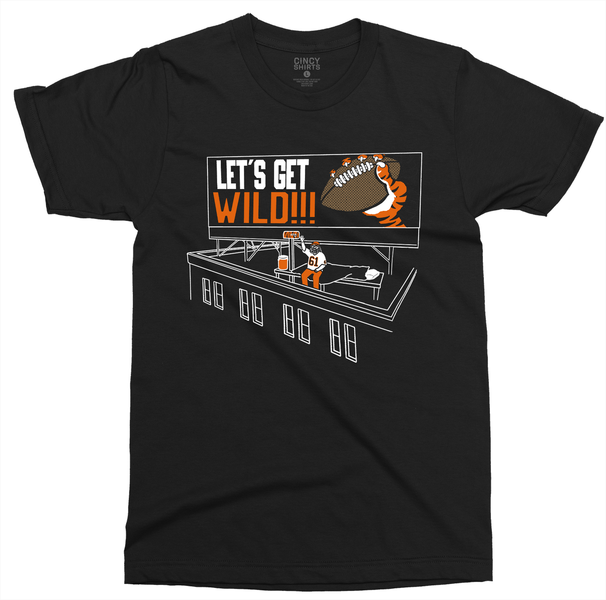 Lets Get Wild Wildman Walker Billboard