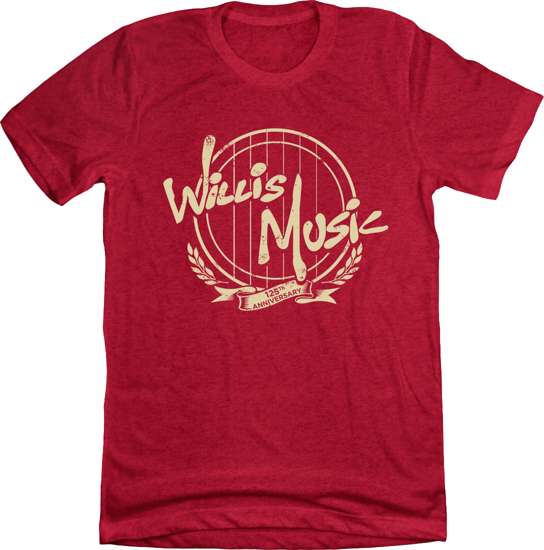 Willis Music 125th Anniversary Tee
