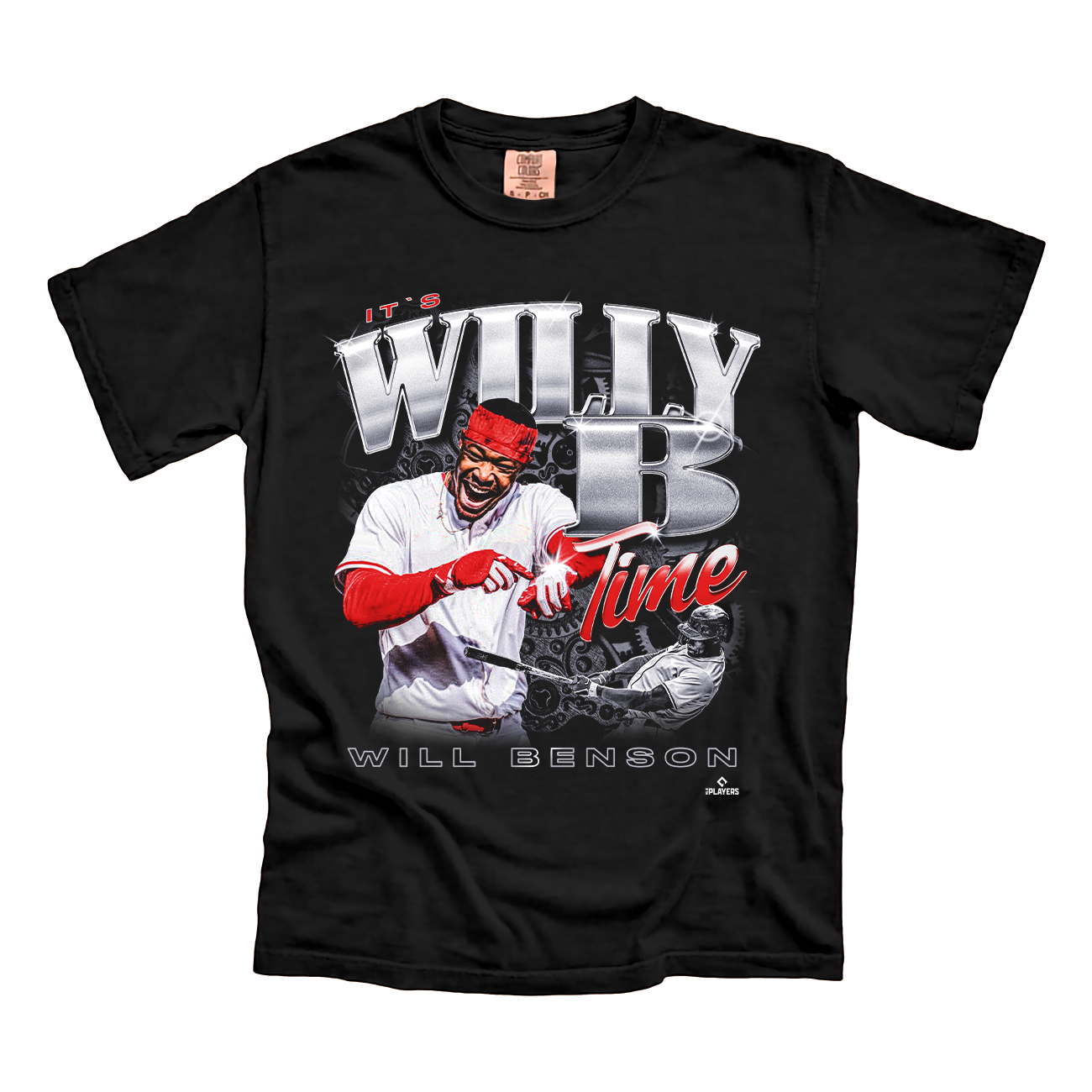 It's Willy B Time Black Comfort Colors Tee