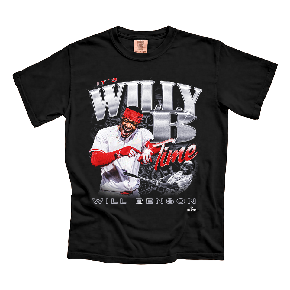 It's Willy B Time Black Comfort Colors Tee