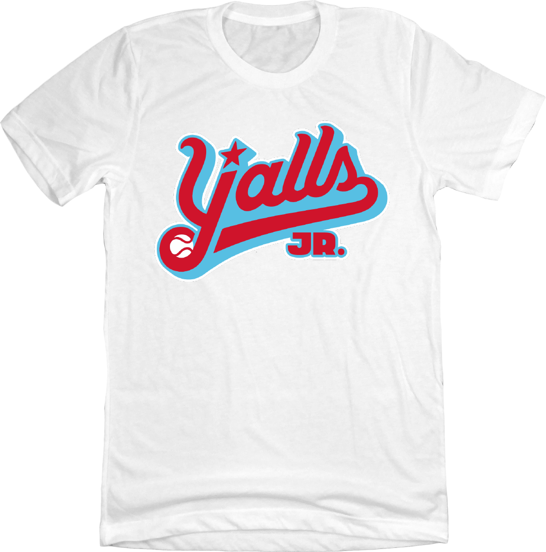 Custom Official Y'alls Jerseys White Pinstripe – Yall's Baseball