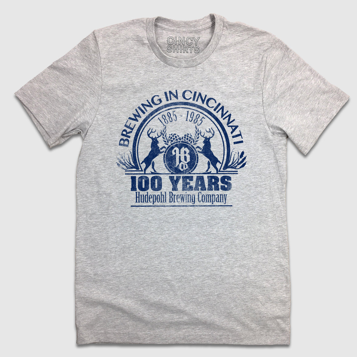 Hudepohl Pure Lager 100 years - Unisex T-Shirt - Cincy Shirts