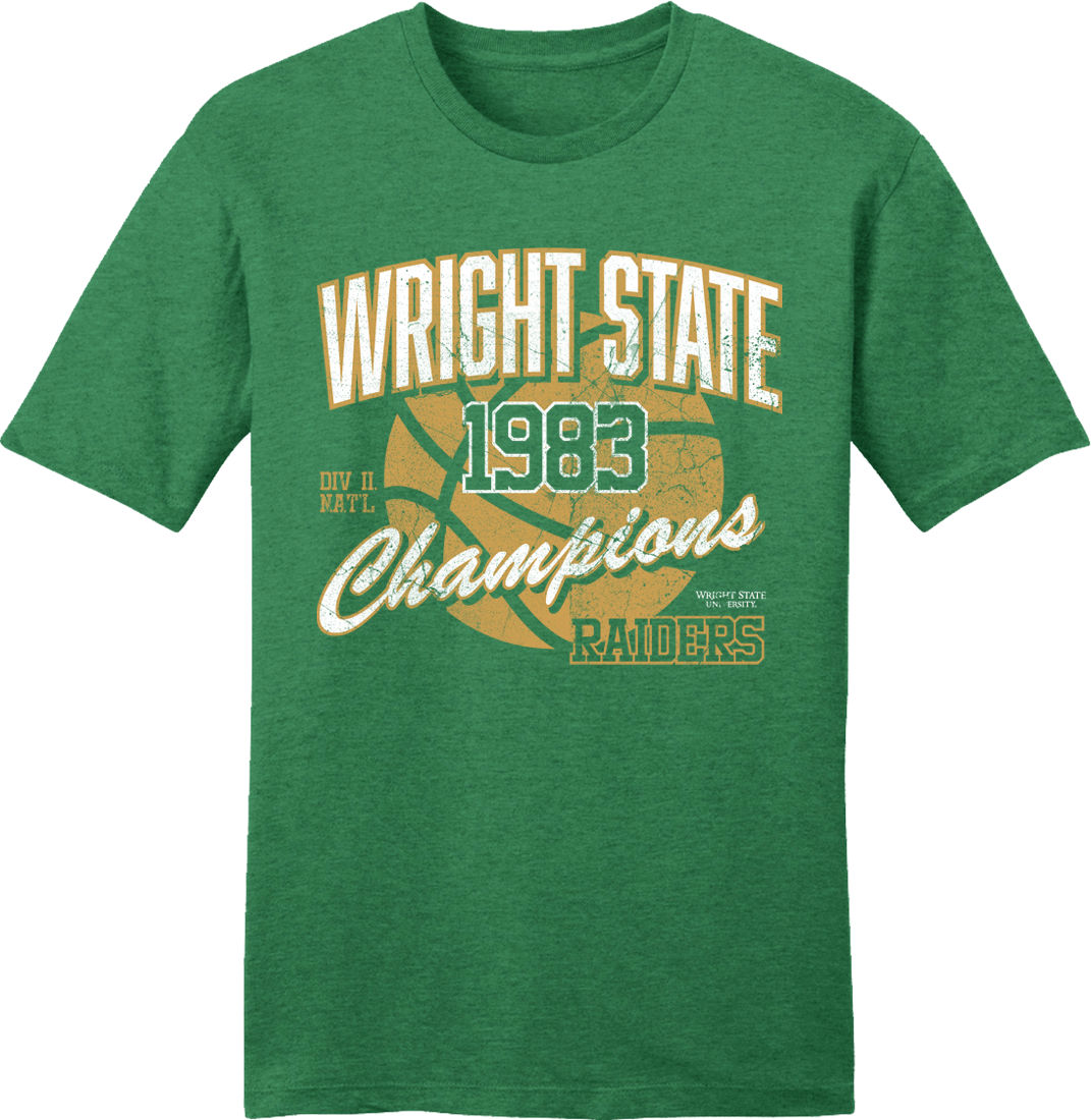 Wright State 1983 Division II National Champions tee
