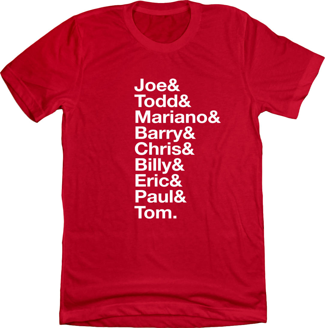 Baseball Lineup 1990 Cincinnati Wire to Wire & red T-shirt Cincy Shirts