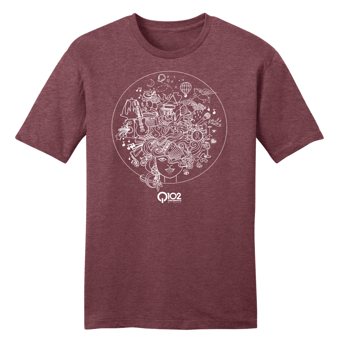 Q102 70s Collage - Cincy Shirts