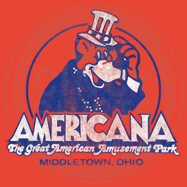 Americana Amusement Park Tee - Cincy Shirts