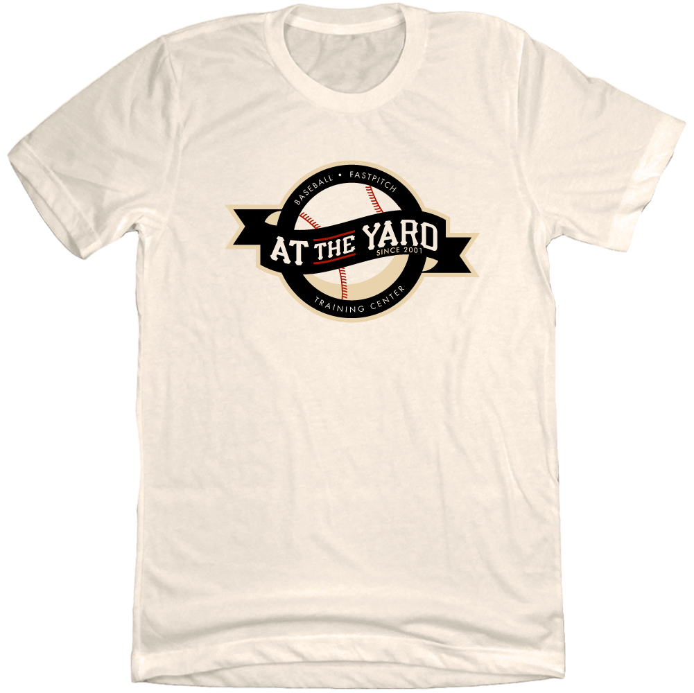 At the Yard Circle Baseball Text - Cincy Shirts