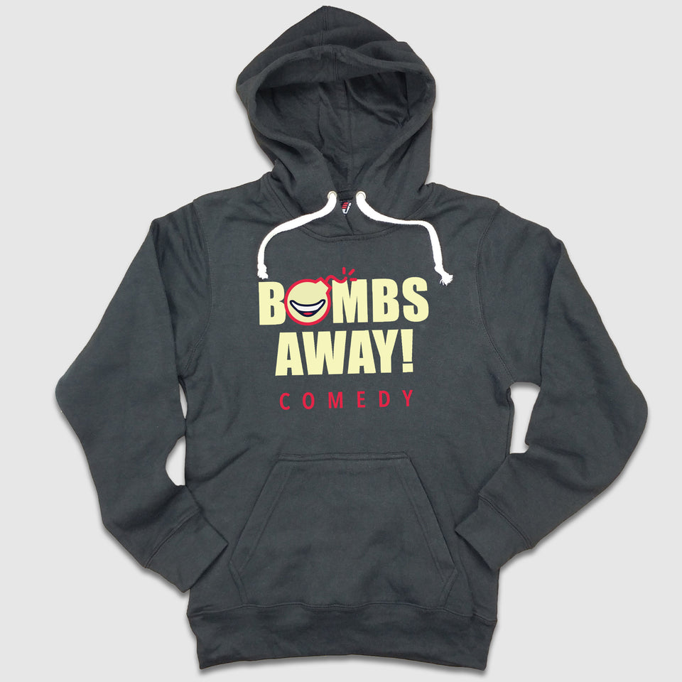 Full Text Bomb Logo - Bombs Away! Comedy - Cincy Shirts