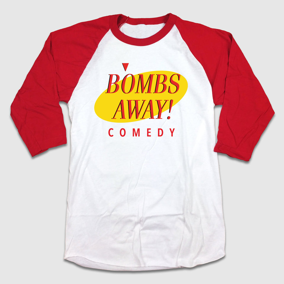 Bombs Away! Comedy - 80's Sitcom Logo - Cincy Shirts