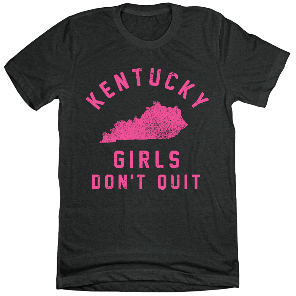 Kentucky Girls Don't Quit BCA black T-shirt Cincy Shirts