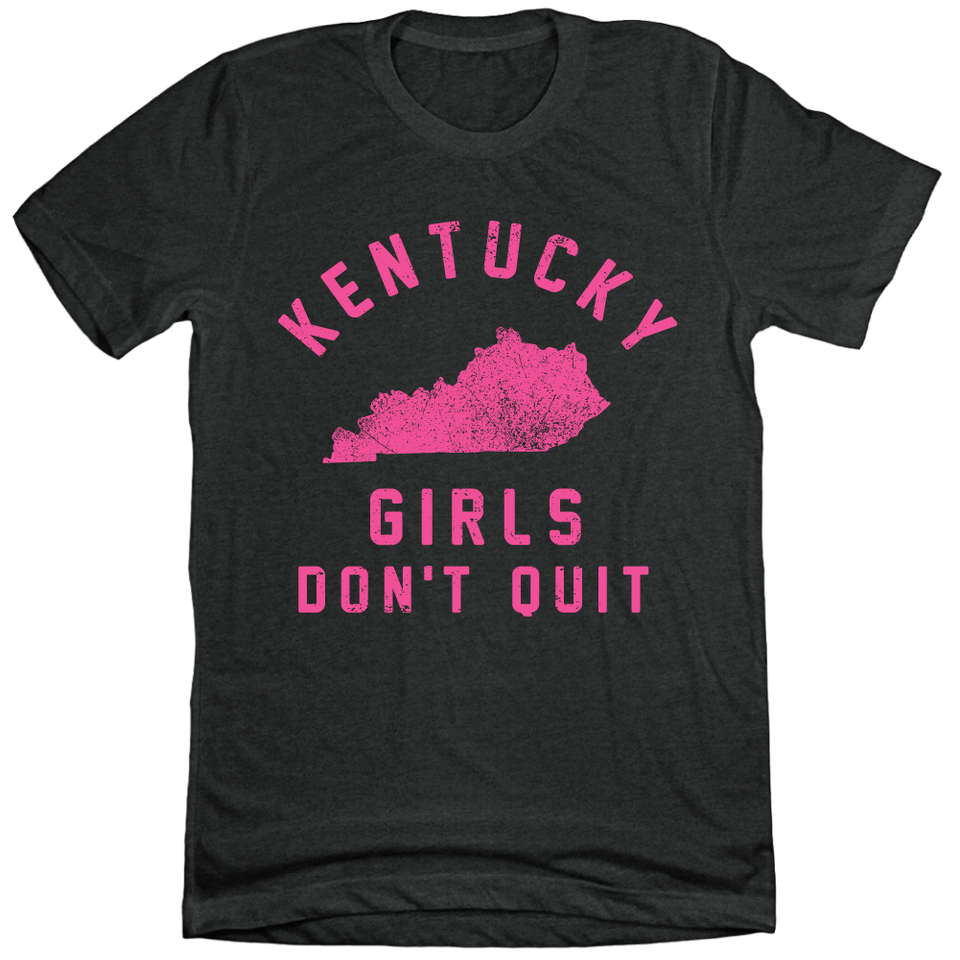Kentucky Girls Don't Quit BCA black T-shirt Cincy Shirts