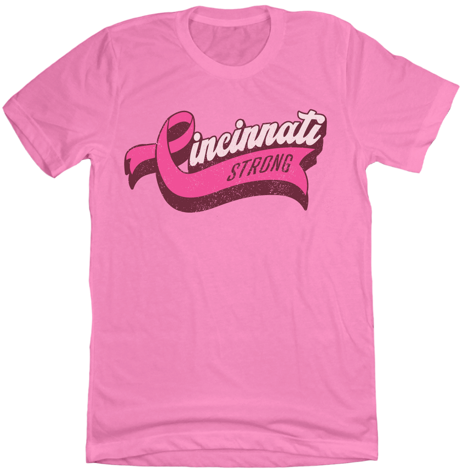 Pink cincinnati reds shirt sales