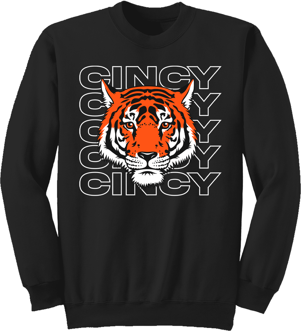Tiger clearance logo sweatshirt