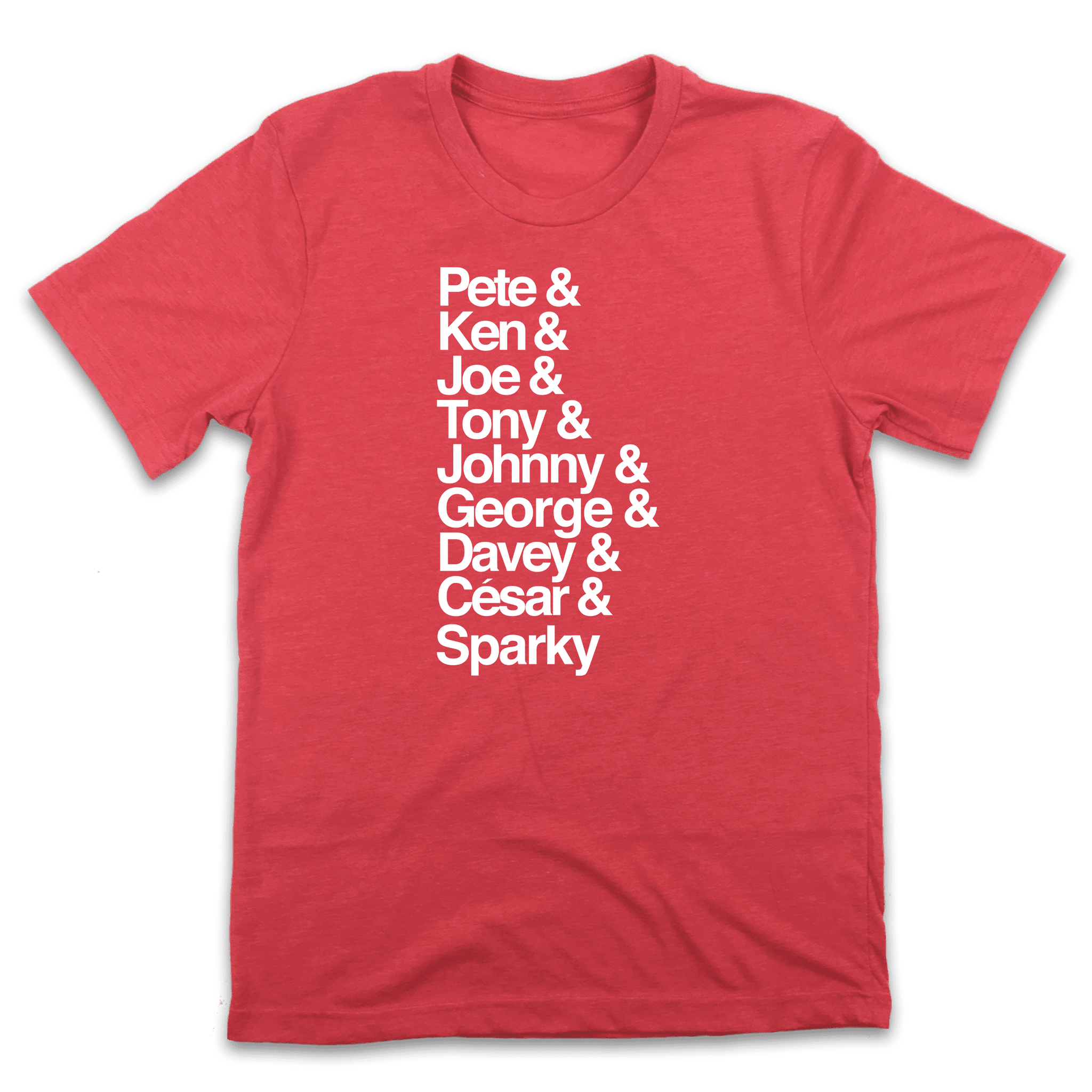 Reds Community Fund Big Red & Tee | Cincinnati Baseball Apparel | Cincy Shirts Unisex T-Shirt / Red / 2x