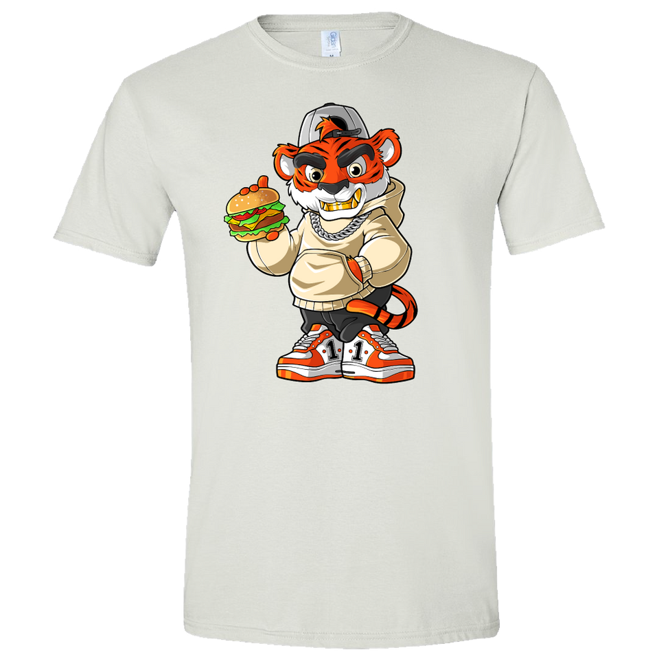 Burger and Bengal Tiger - Cincy Shirts
