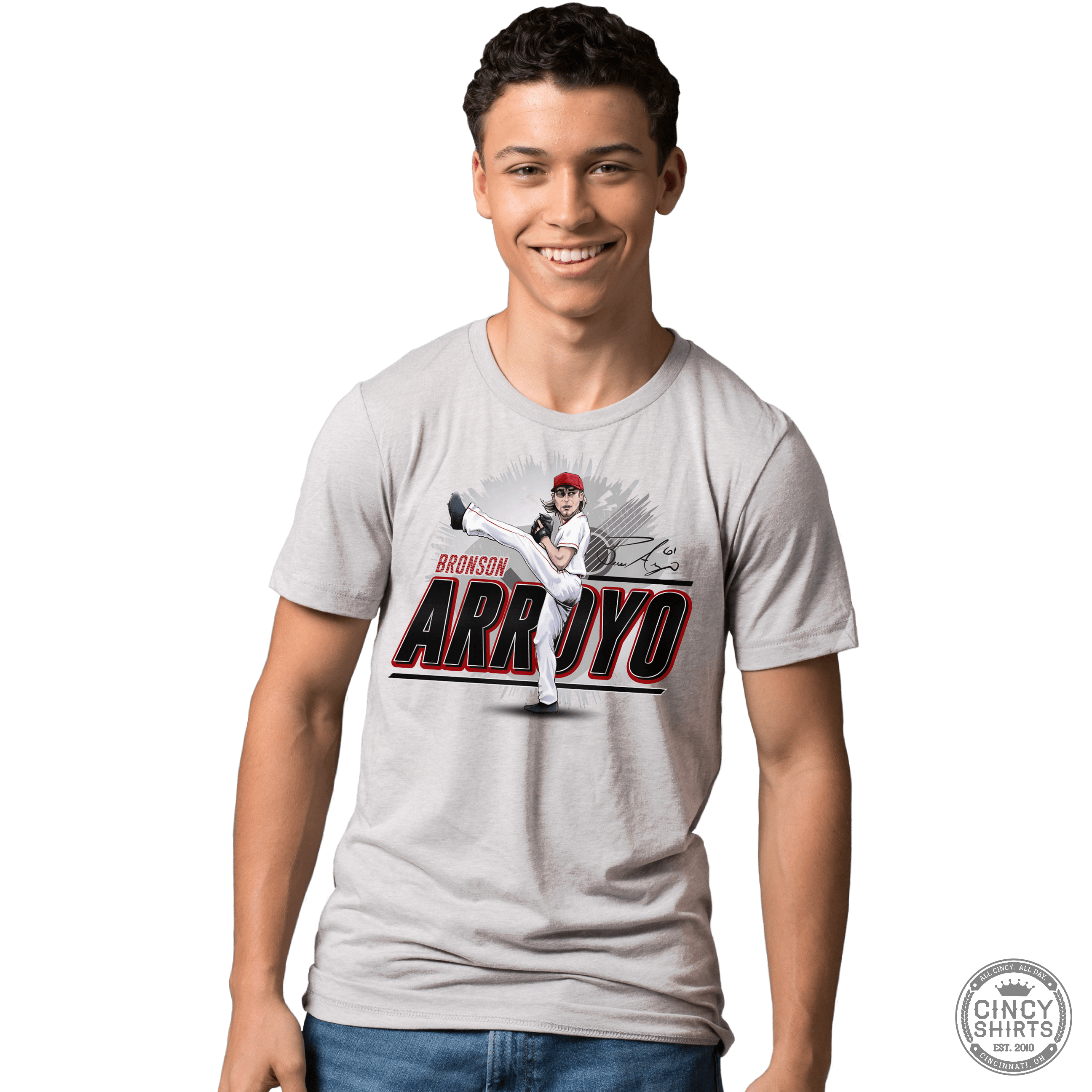 Bronson Arroyo - Hall of Heroes - Cincy Shirts