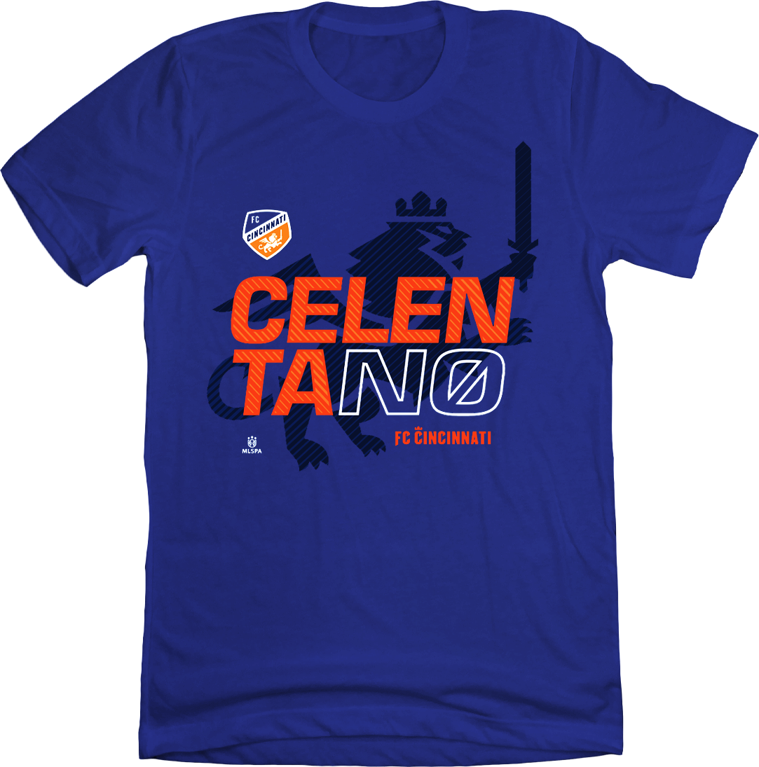 FC Cincinnati CelentaNO T-shirt blue