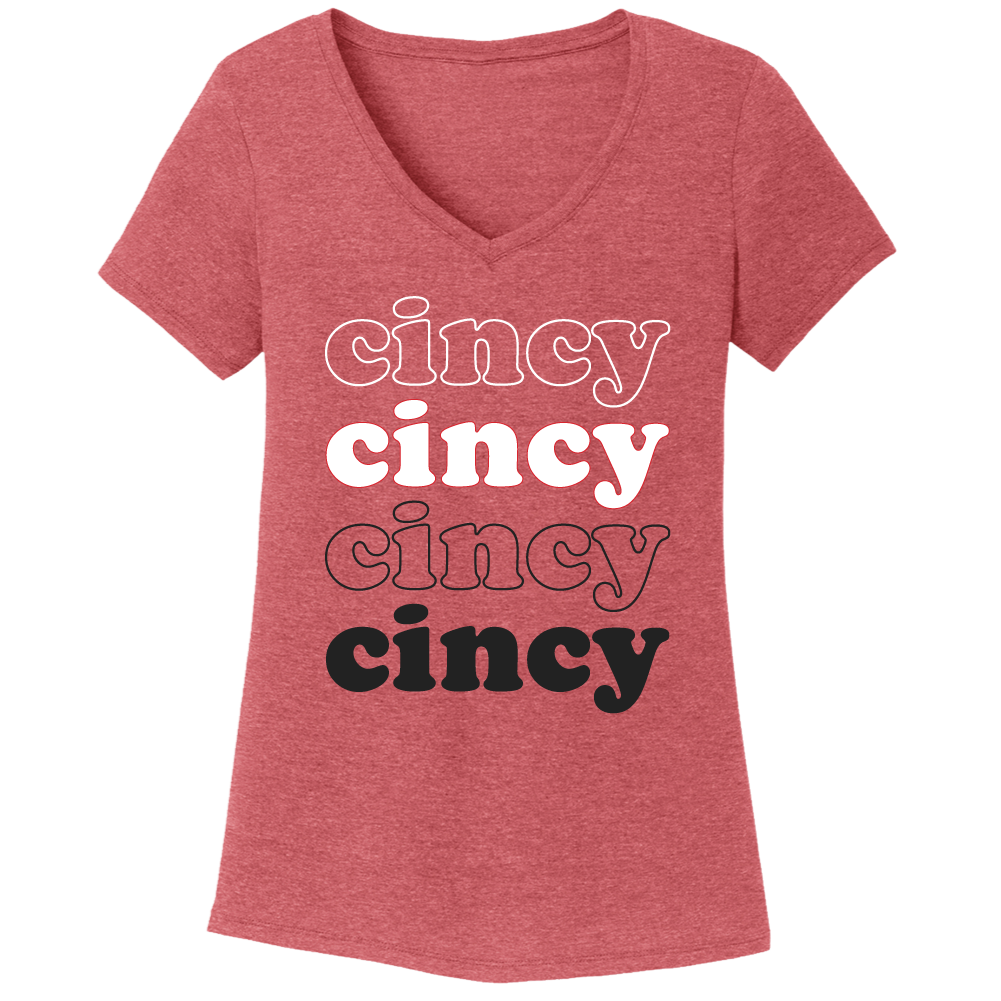 Cincy Cincy Cincy Cincy V-neck