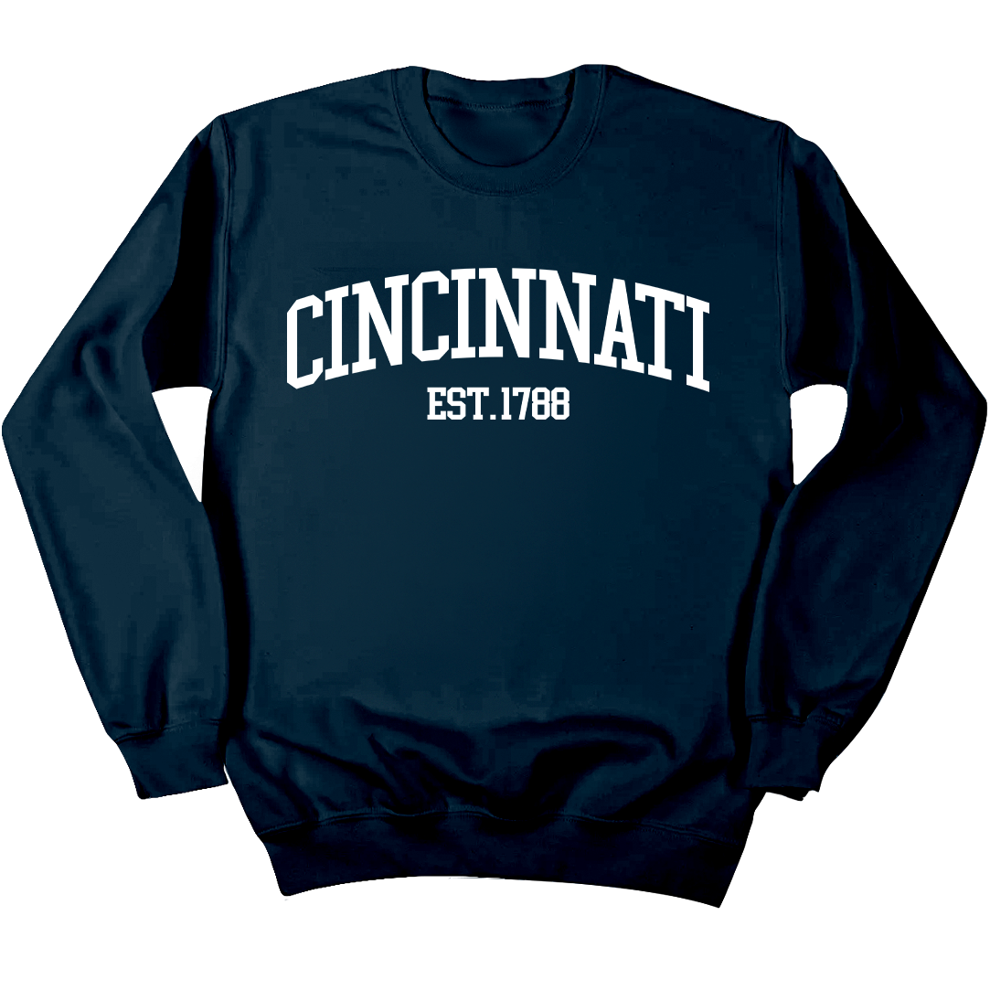 Cincinnati Established 1788 crewneck sweatshirt