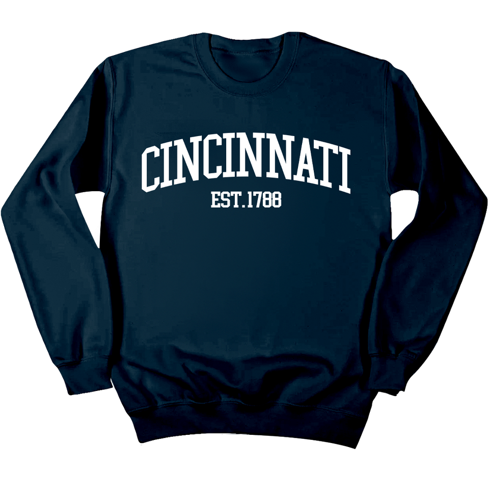 Cincinnati Established 1788 crewneck sweatshirt