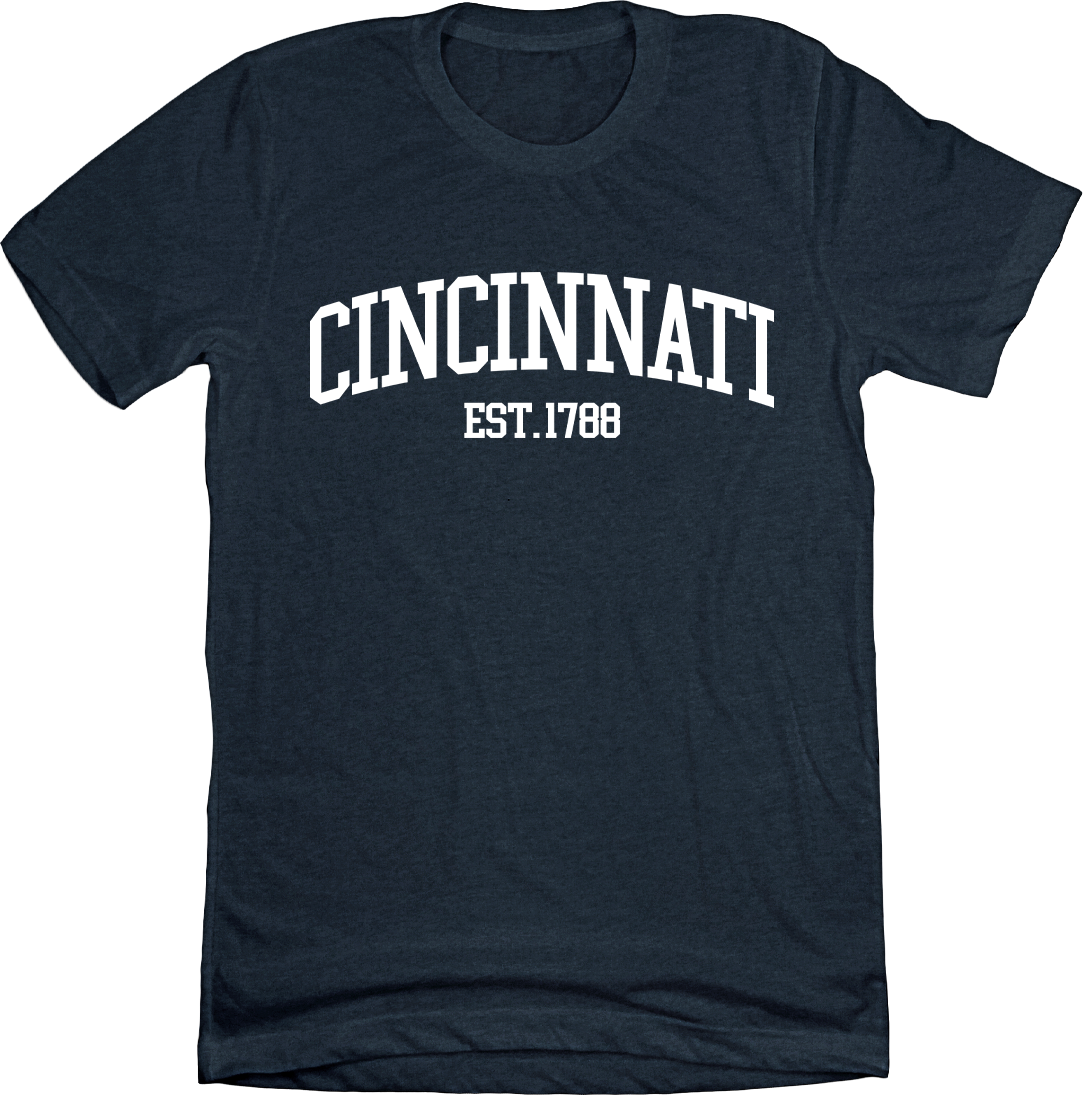 Cincinnati Established 1788 T-shirt
