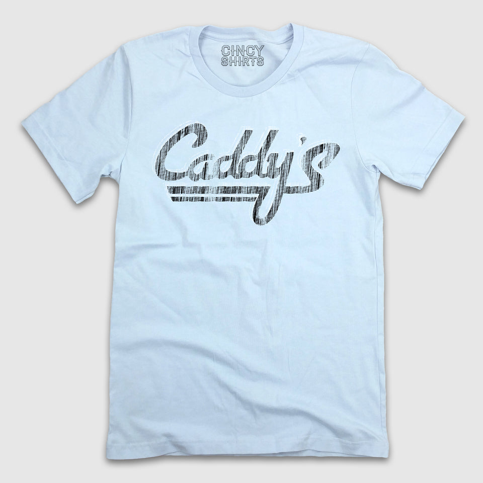 Caddy's Night Club Script Logo - Unisex T-Shirt - Cincy Shirts