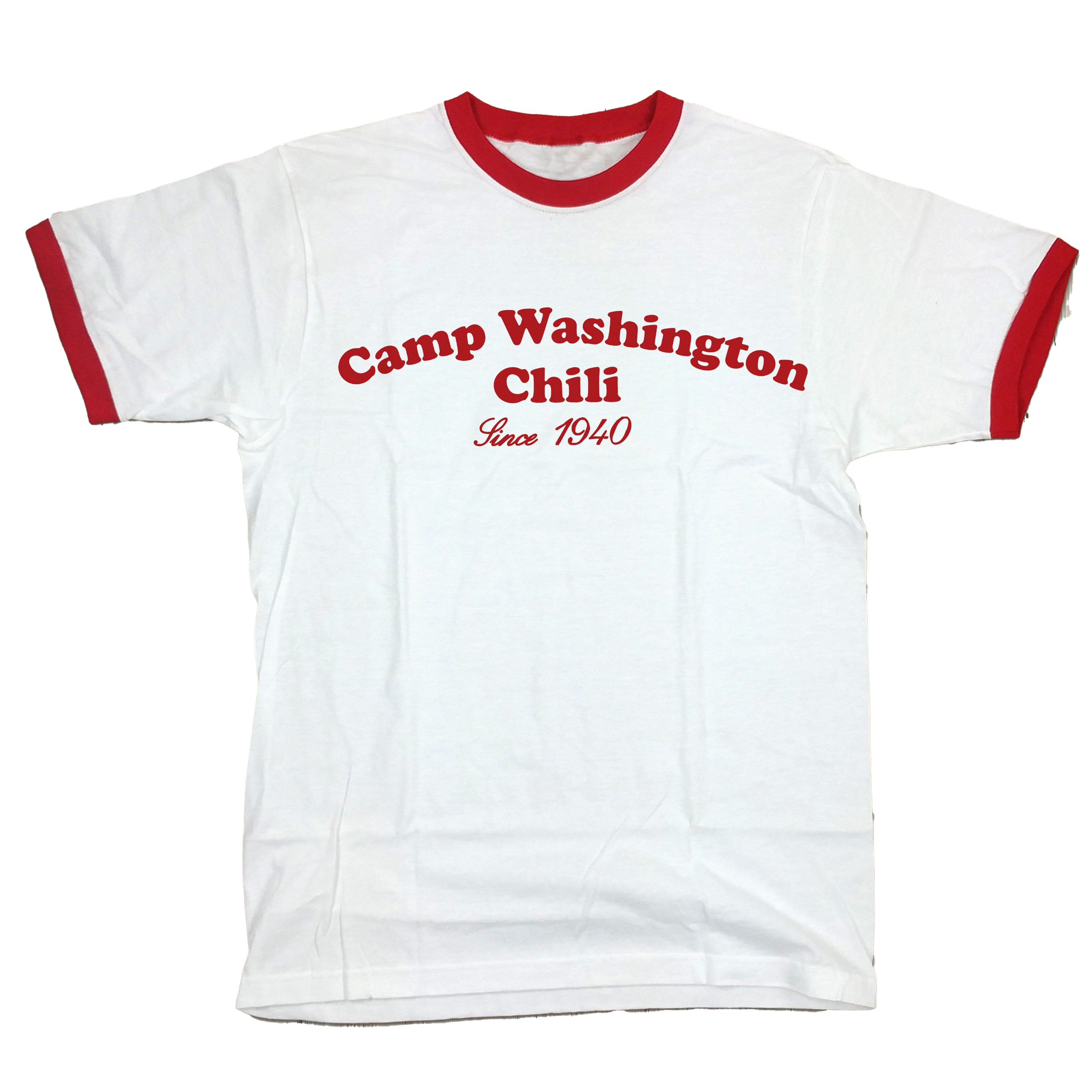 Camp Washington Chili Script ringer tee