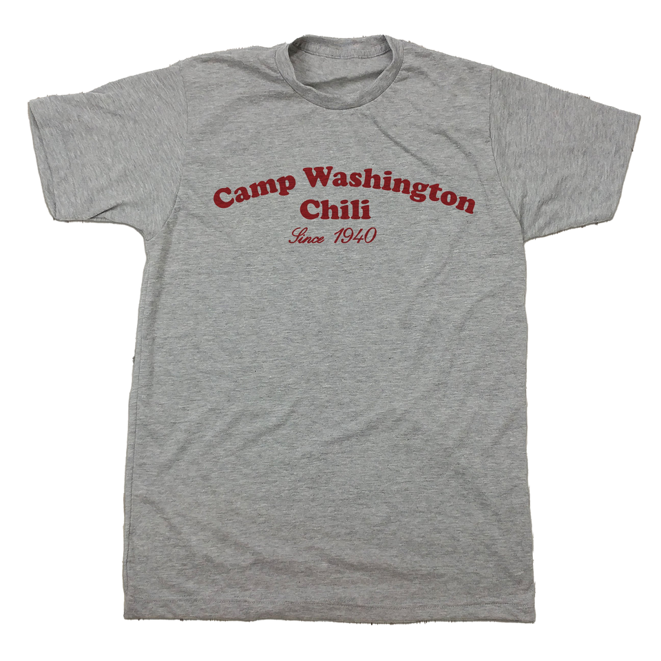 Camp Washington Chili Script tee