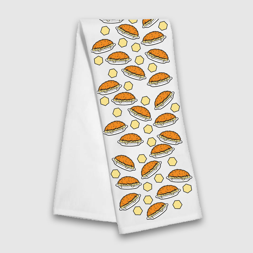 Cartoon Chili Pattern Tea Towel - Cincy Shirts